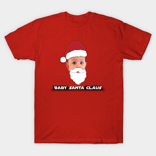 Baby Santa Claus T-Shirt by Aassu Anil